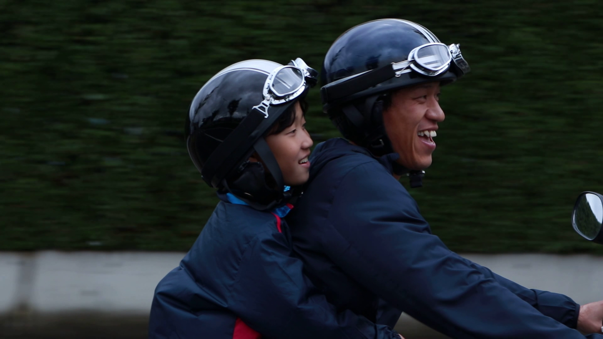 お父さんのバイク